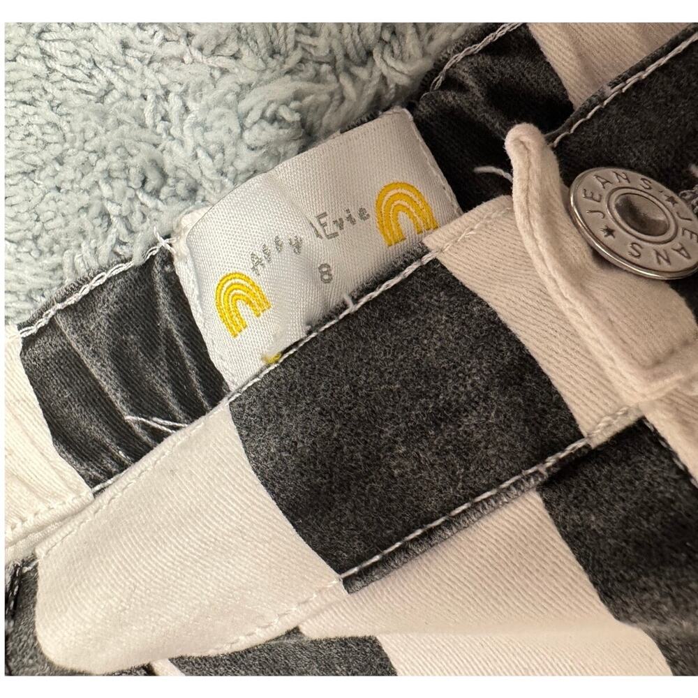 MSRP: $58  ✨ Ally & Evie Black & White Striped Cropped Wide Leg Pants | Size 8 ✨ - Picture 6 of 8
